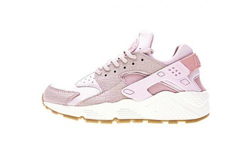 Nike Air Huarache Run PRM Pearl Pink Womens 683818-601