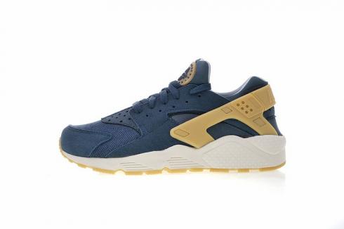blue and yellow huaraches