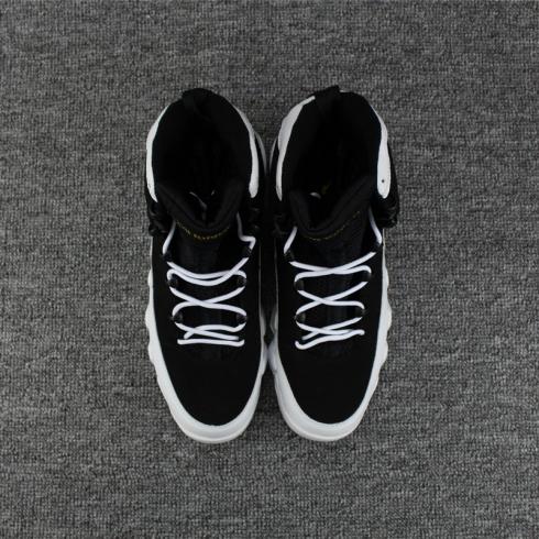 Nike Air Jordan IX 9 Retro Men Basketball Shoes Black White New 832822