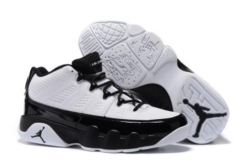 Nike Air Jordan 9 IX Retro Low Men Shoes White Black 832822 102