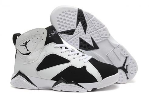 Nike Air Jordan Retro 7 VII White Black Men Women Basketball Shoes