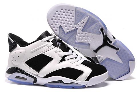 Nike Air Jordan 6 VI Low Infrared Retro Basketball White Black Men Shoes 304401 101