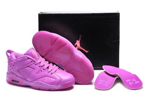 Nike Air Jordan Retro 6 VI GG GS Valentines Day Pink Rose 543390 109