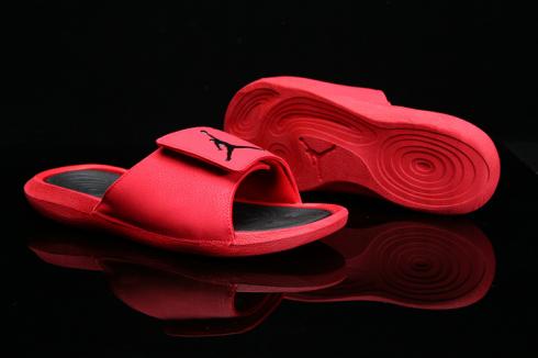 Nike Air Jordan Hydro 6 Red Black Men Sandals shoes 881473-600