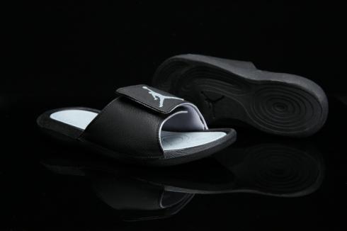 Nike Jordan Hydro 6 Black White Women Sandal Slides Slippers 881474-011