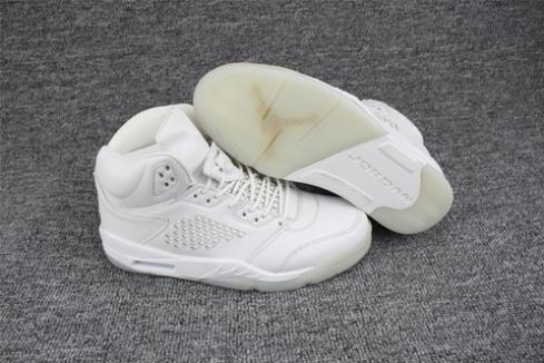 Nike Air Jordan 5 Premium Pure Platinum White 881432-003
