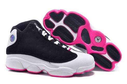 Nike Air Jordan 13 Retro Hyper Pink AJXIII GS Women Shoes 439358 008