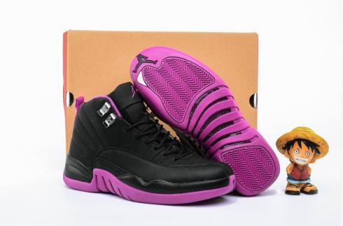 Nike Air Jordan 12 XII Retro GG Hyper Violet Kings Purple GS Women Shoes 510815-018