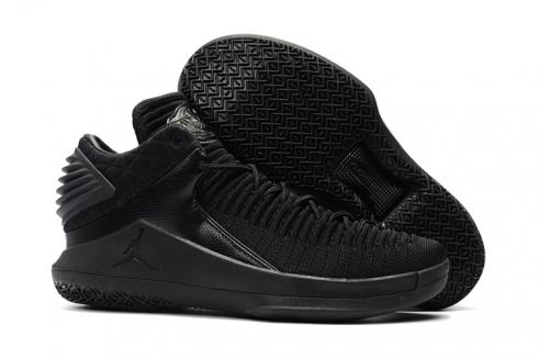 Nike Air Jordan XXXII 32 Retro Low Men Basketball Shoes All Black AA1256