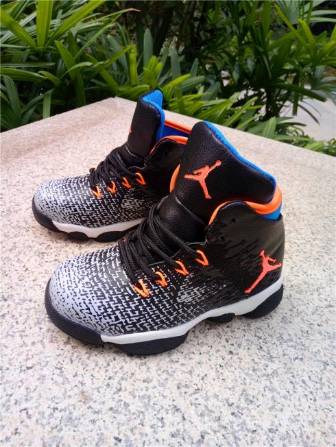 Nike Air Jordan XXXI 31 Kid Basketball Shoes Black Grey Orange 848629
