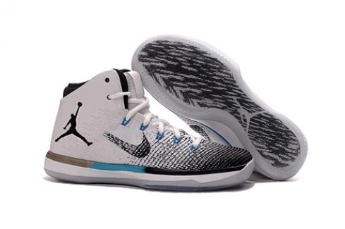Nike Air Jordan XXXI 31 Men Basketball Shoes Black White Blue N7 845037-101