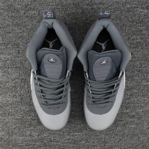 Nike Jordan Jumpman Pro Men Basketball Shoes Grey White 906876-034