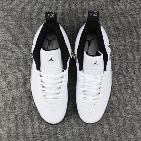 Nike Jordan Jumpman Pro Men Basketball Shoes White Black Grey 906876-103