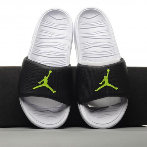 Nike Air Jordan Break Slide White Black Green AR6374-030