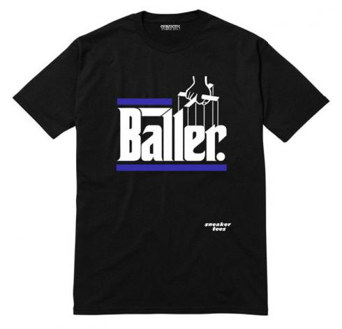 Jordan 1 Chemeleon Shirt Baller Black