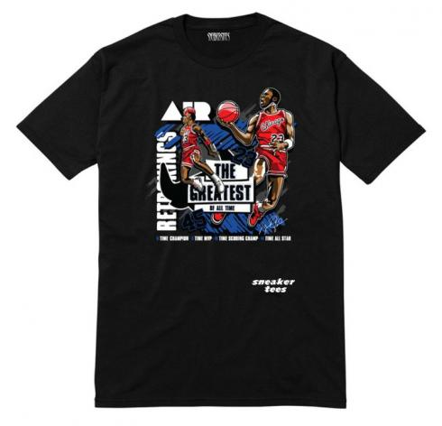 Jordan 1 Chemeleon Shirt Basketball Black