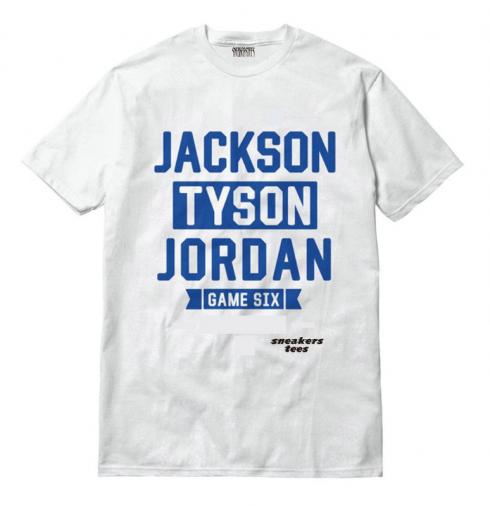 Jordan 3 True Blue Shirt Jackson Tyson Jordan White