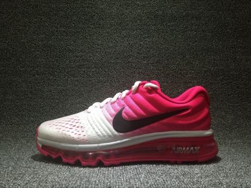 Nike Air Max 2017 Pink White Womens Gradient Shoes 849560-103