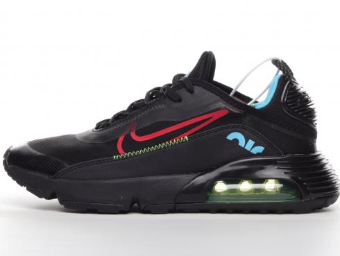 Nike Air Max 2090 Black Red Blue Shoes CT7695-006