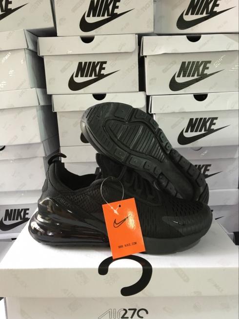 Nike Air Max 270 Men Running Shoes Black All