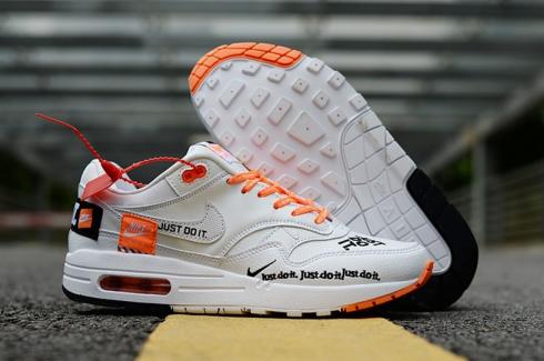 Nike Air Max 1 SE Just Do It White Orange AO1021 100