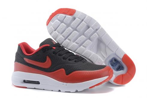 Nike Air Max 1 Ultra Moire CH Black Red Kid Children Shoes 705297-026