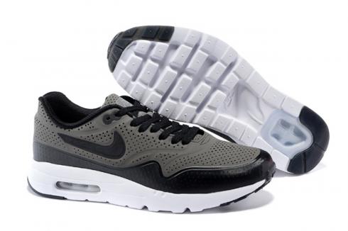Nike Air Max 1 Ultra Moire Sneakers Dark Grey Black 705297-003