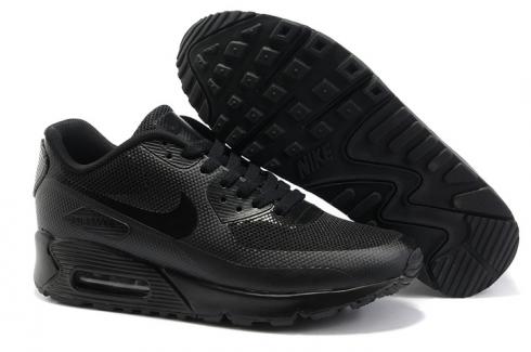 Nike Air Max 90 Hyp Prm All Black Unisex Safari Running Shoes 454446-007