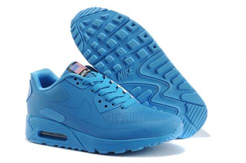 Nike Air Max 90 Hyperfuse QS Lake Blue July 4TH Independence Day 613841-550