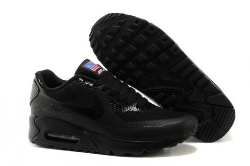 Nike Air Max 90 Hyperfuse QS Sport USA Black July 4TH Independence Day 613841-001