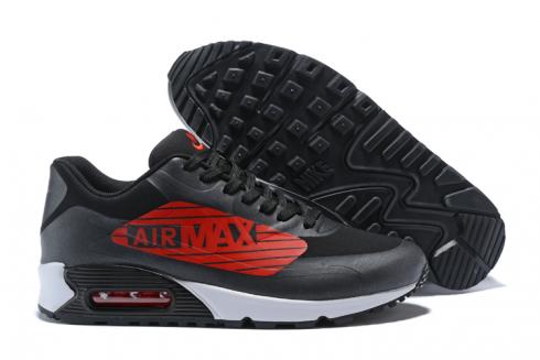 Nike Air Max 90 NS GPX Black Red Big Logo Men Walking Style Shoes AJ7182-005