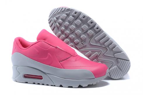 Nike Air Max 90 SP Sacai Pink Wolf Grey Women Shoes 804550-006