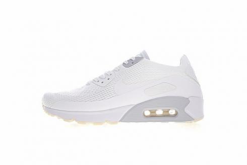 Nike Air Max 90 Ultra 2.0 Flyknit Platinum White Pure 875943-101