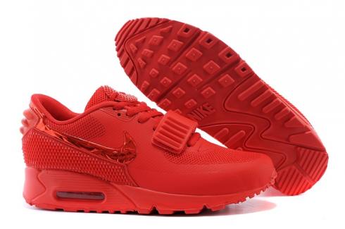 Nike Air Max 90 Air Yeezy 2 SP Casual Shoes Lifestyle Sneakers All Red 508214-600