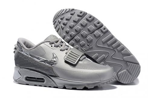 Nike Air Max 90 Air Yeezy 2 SP Casual Shoes Lifestyle Sneakers Metallic Silver 508214-608