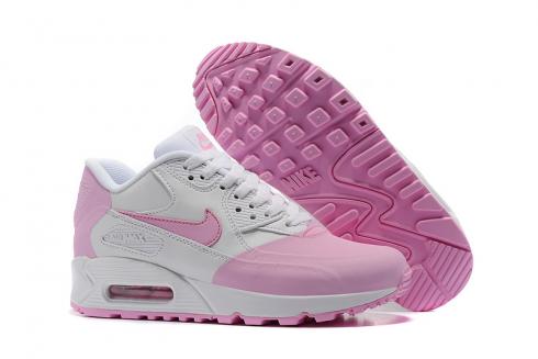 Nike Air Max 90 Premium SE pink white Women running shoes 858954-008