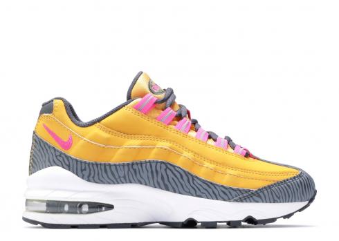 Nike Air Max 95 Gold Pink Anthracite Grey 307565-700