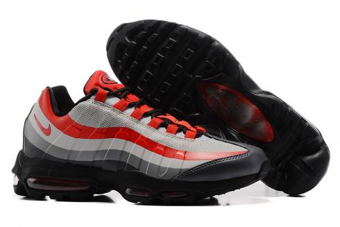 Nike Air Max 95 Men Running Shoes Gray Orange Black 609048