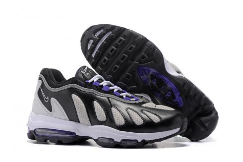 Nike Air Max 96 Black Concord Silver Men Running Shoes 870165-001