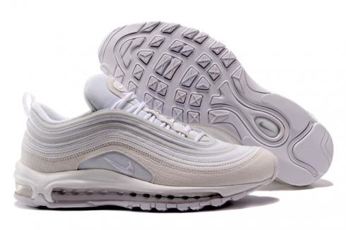 Nike Air Max 97 Unisex Runnging Shoes White Light Brown 312834-004