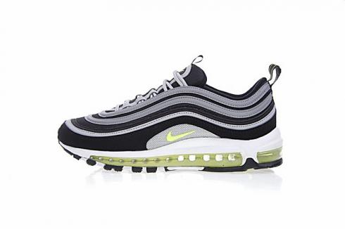 Nike Air Max 97 OG Running Mens Shoes Black White Green 921826-004