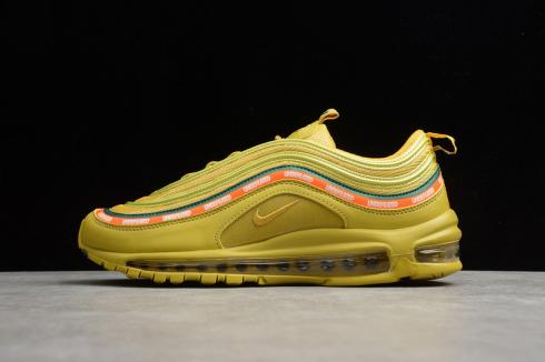Undefeated x Nike Air Max 97 OG Undftd Yellow Green White Red AJ1986-006