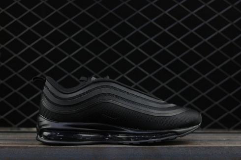 Nike Air Max 97 Ultra Cool Black Midnight Breathable Casual 918356-002