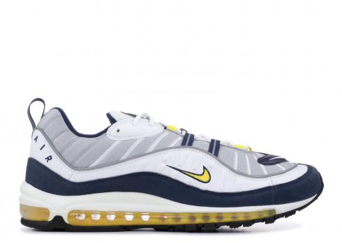 Air Max 98 Tr Grey Navy Mid Yellow White Wolf 640744-004