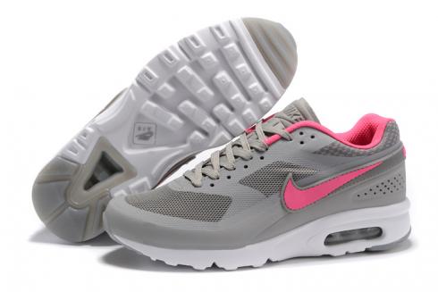 Nike Air Max BW Ultra Big Window GS Women Running Shoes Light Grey Pink White 819475-016