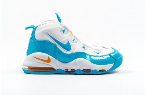 Nike Air Max Uptempo 95 White Blue Fury Canyon Gold CK0892-100