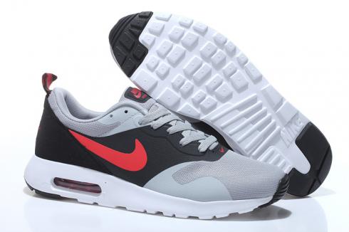 Nike Air Max Tavas SE Men Running Shoes Light Grey Red Black 705149