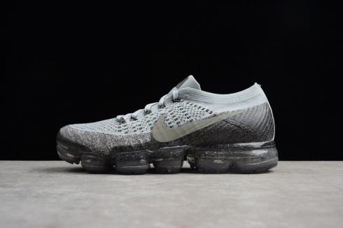 Nike Air VaporMax Flyknit Light Grey Athletic Shoes 849558-012