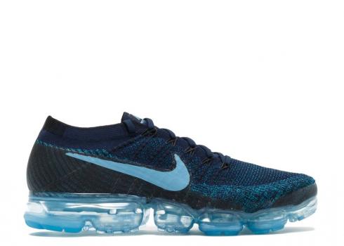 Nike Air Vapormax Flyknit College Navy Blueberry Obsidian 849558-405