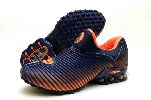 Nike Air Max Shox 2018 Running Shoes Deep Blue Orange - Sepsale